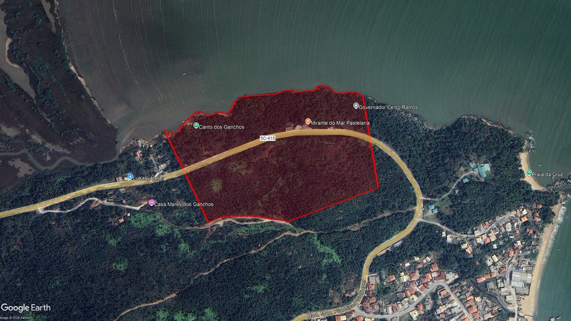 Terreno à Venda – 98.242 m² – Governador Celso Ramos